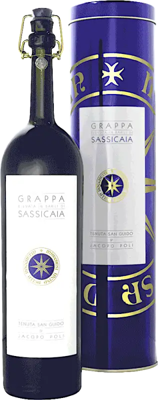 Poli Grappa Elevata in Barili di Sassicaia