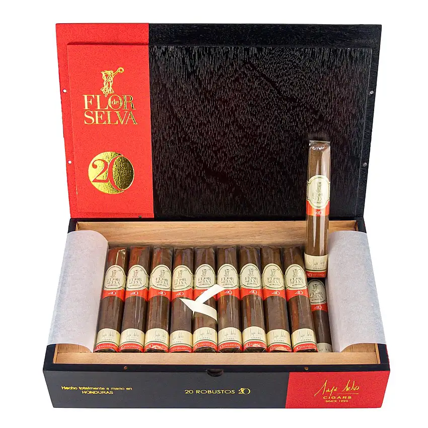 Flor de Selva Coleccion Anniversary N°20 Robusto 20er