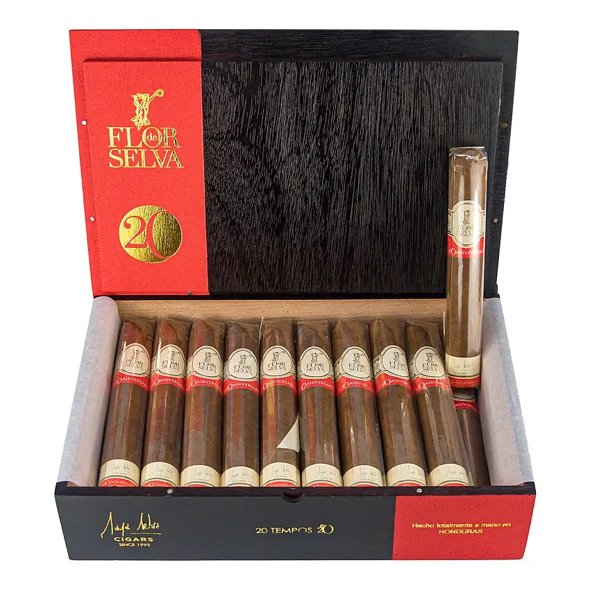 Flor de Selva Coleccion Anniversary N°20 Tempo Robusto Grande 20er