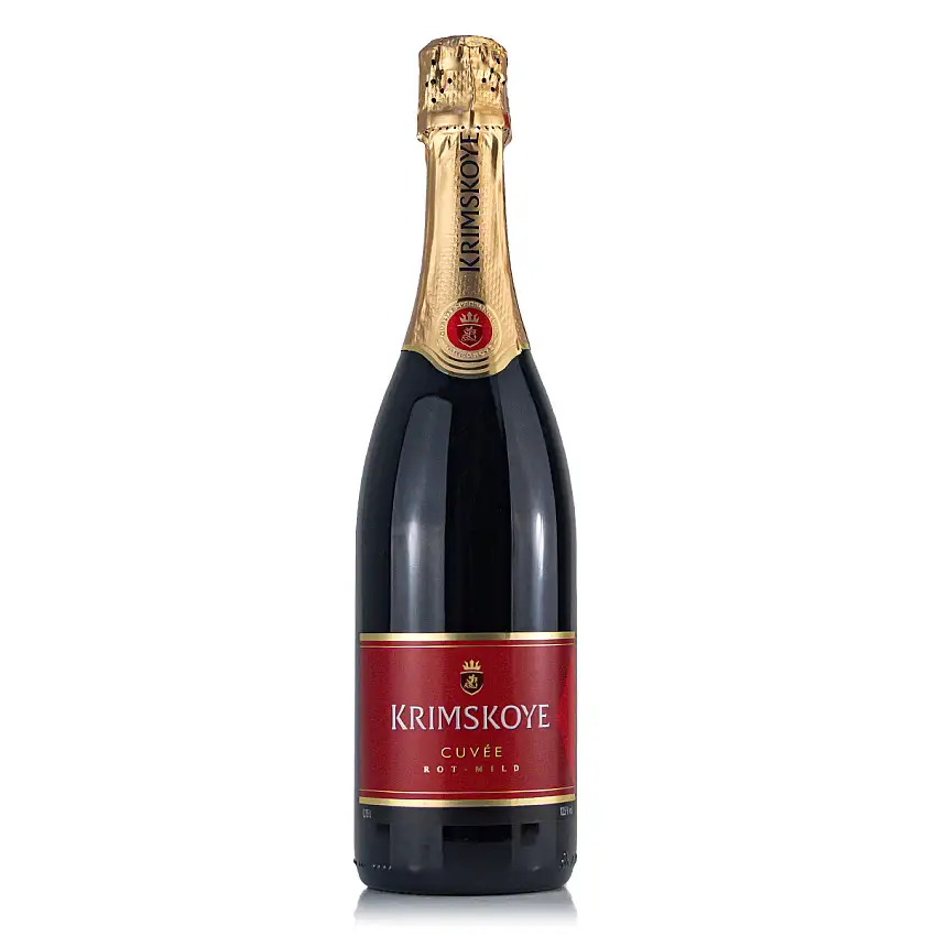 Krimskoye Cuvee Rot-Mild, 0,75Liter 12,5%vol.