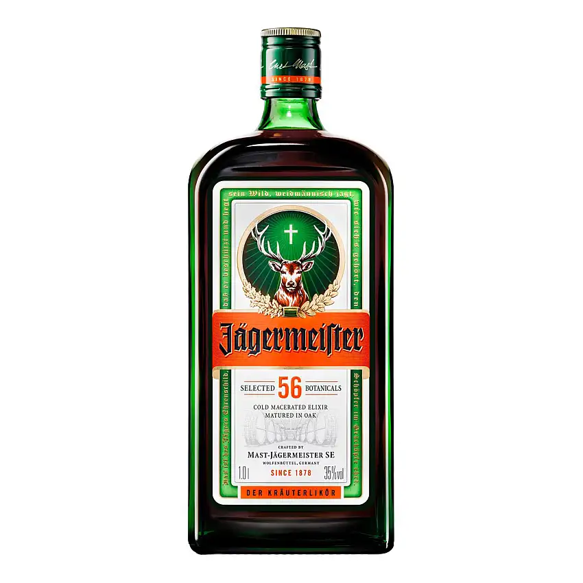 Jägermeister Kräuterlikör 1 Liter 35%vol.