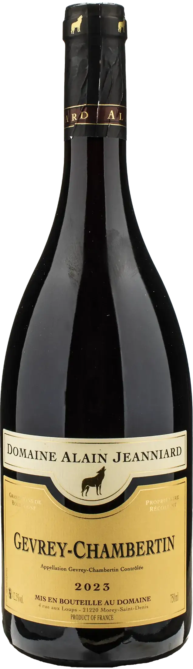 Alain Jeanniard Gevrey Chambertin 2023
