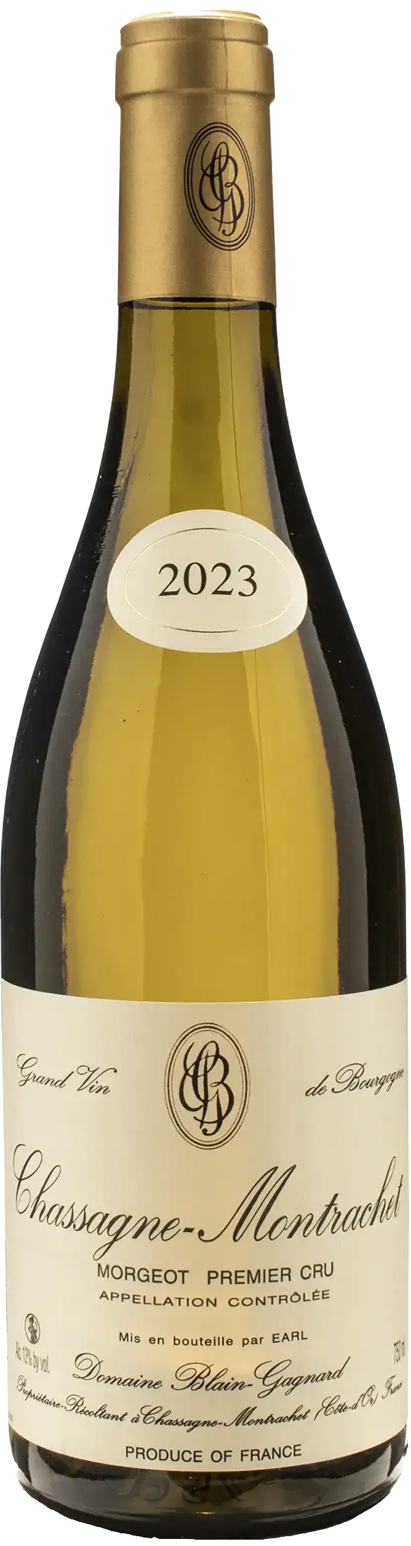 Domaine Blain Gagnard Chassagne Montrachet Blanc Morgeot 1er Cru 2023
