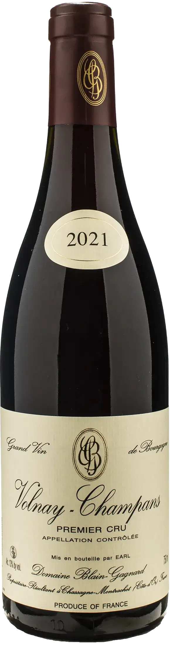 Blain Gagnard Volnay Champans 1er Cru 2021