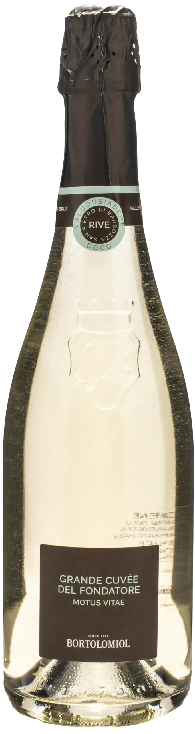 Bortolomiol Valdobbiadene Prosecco Superiore Extra Brut Grande Cuvee del Fondatore Motus Vitae 2023