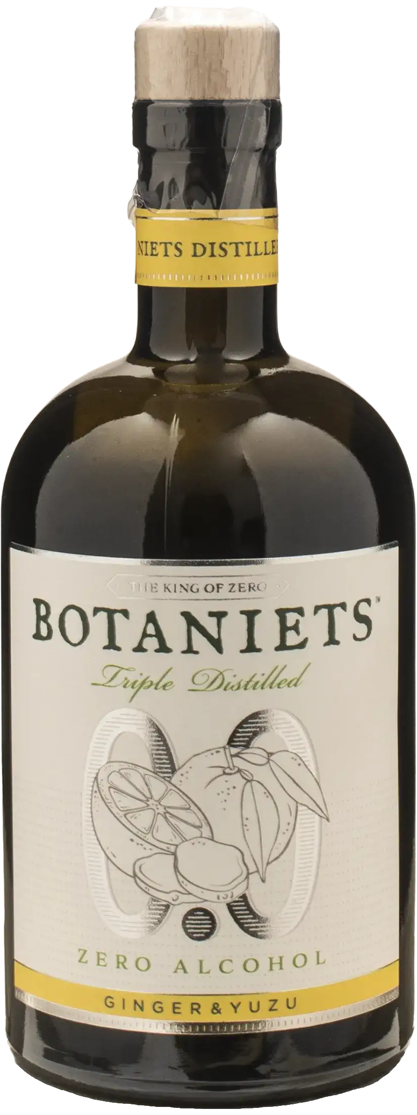 Botaniets Triple Distilled Ginger & Yuzu Zero Alcohol 0.5L