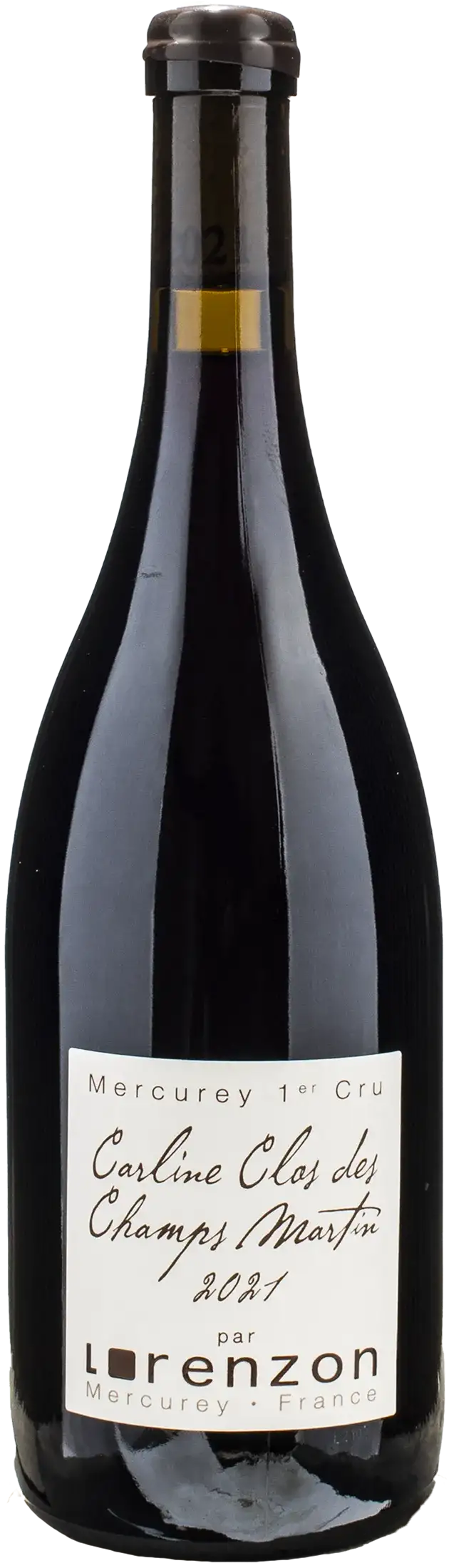 Bruno Lorenzon Mercurey 1er Cru Carline Clos des Champ Martin Rouge 2021