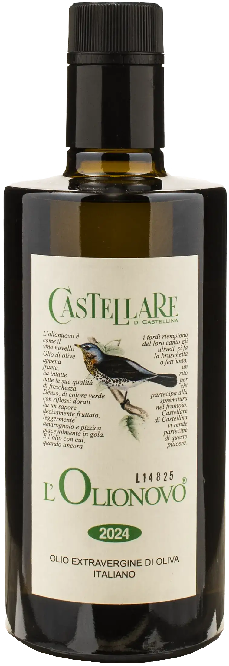 Castellare di Castellina L'Olionovo Extra Virgin Olive Oil 0.5L 2024