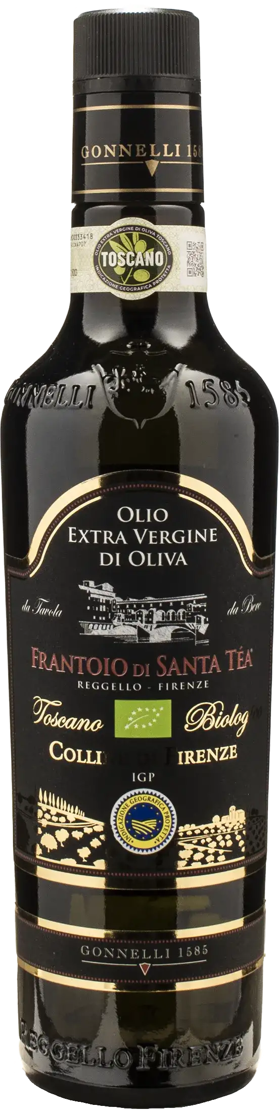 Gonnelli 1585 Frantoio di Santa Tea Extra Virgin Olive Oil Hills of Florence 0.5L 2025