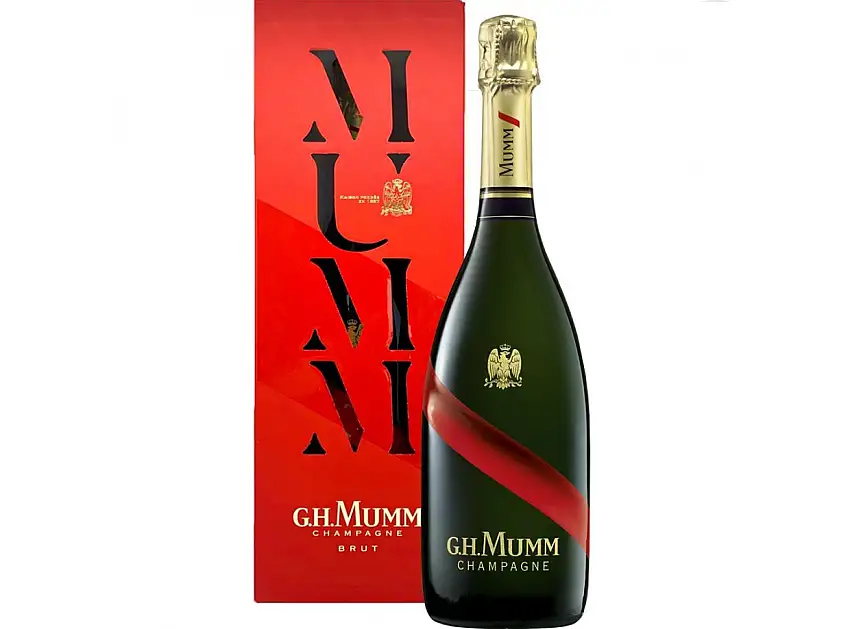 G.H Mumm Grand Cordon Champagne Estuchado