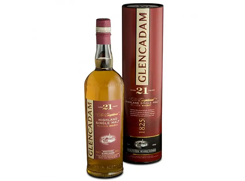 Glencadam Single Malt Whisky 21 Años