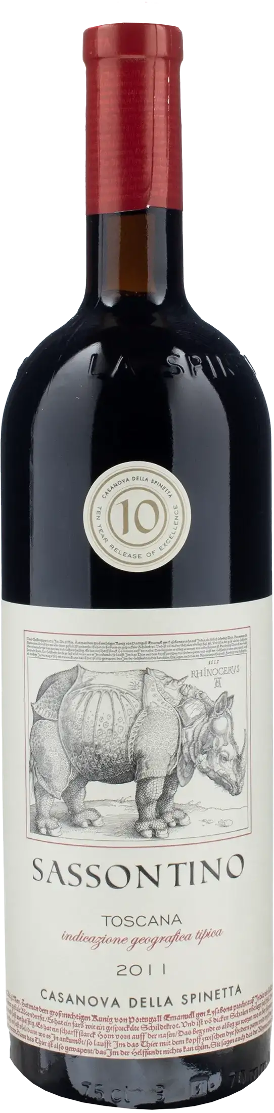 Casanova della Spinetta Toscana Sangiovese Rosso Sassontino 2011