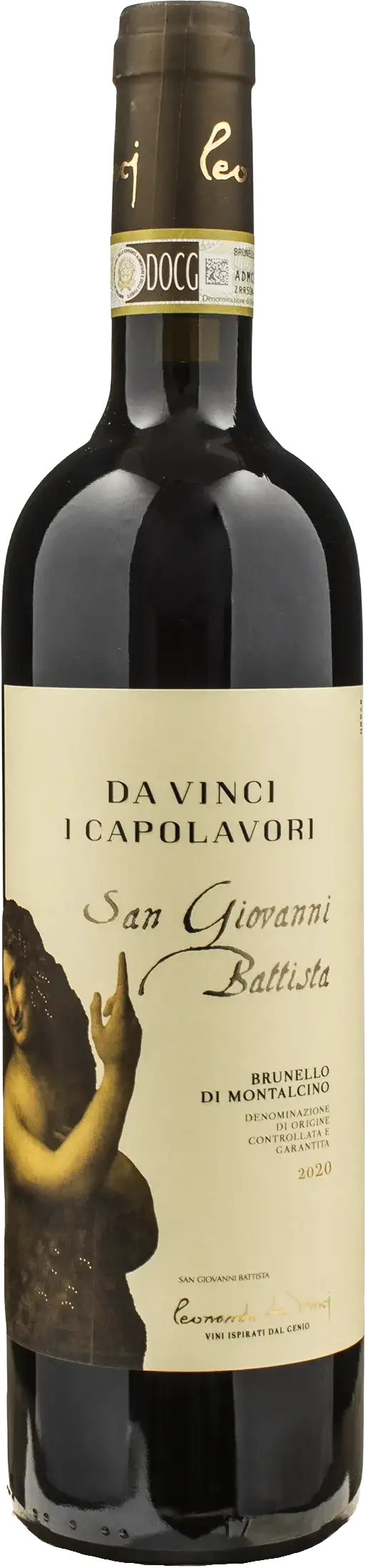 Leonardo da Vinci Capolavori Brunello di Montalcino San Giovanni Battista 2020