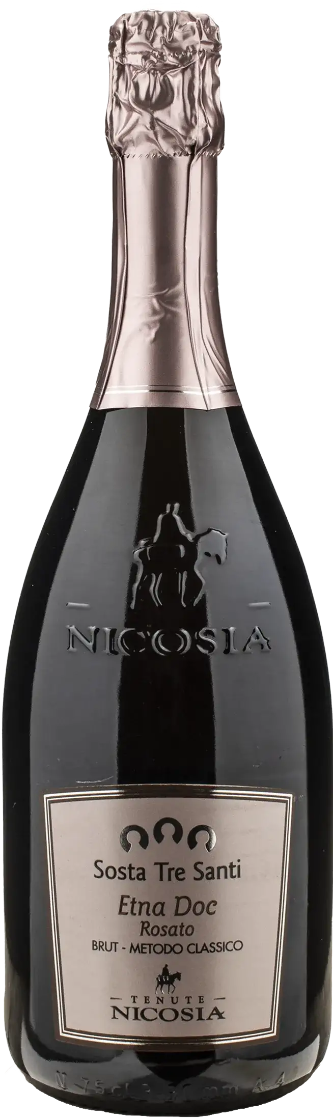 Nicosia Sosta Tre Santi Etna Rosato Metodo Classico Brut 2022