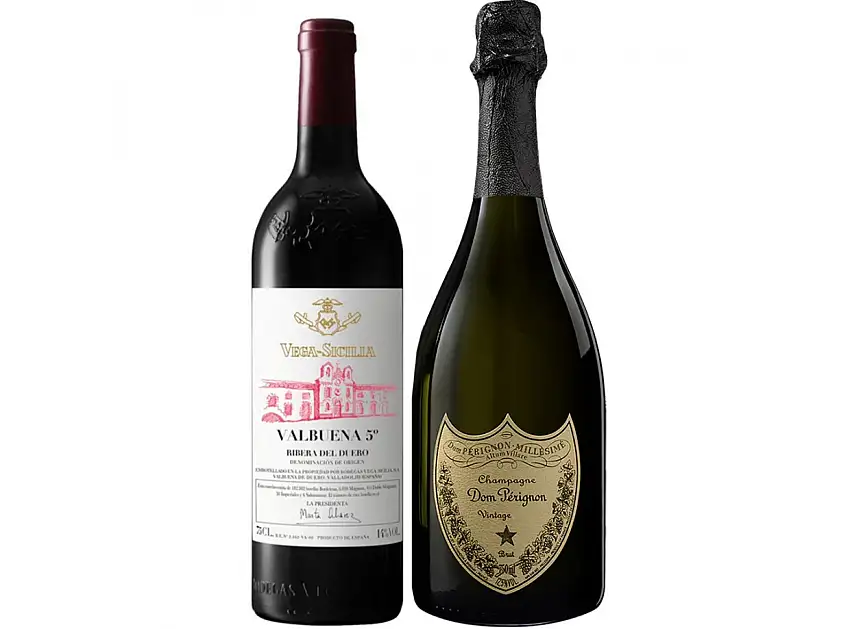 Pack Vega Sicilia Valbuena & Dom Perignon
