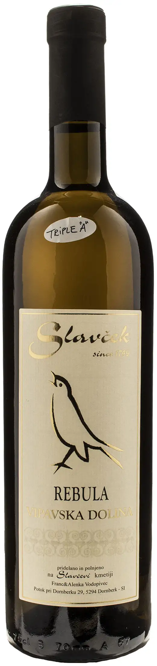 Slavcek Ribolla Vipavska Dolina 2019