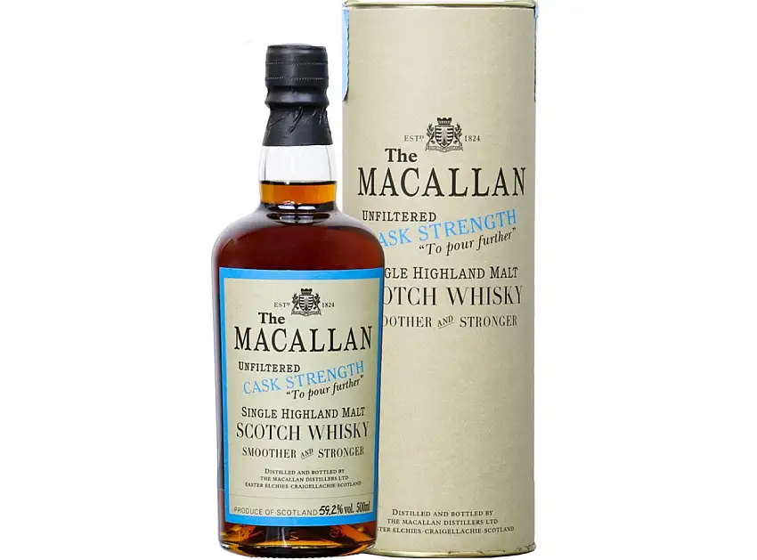 The Macallan Unfiltered Cask Strength 50cl