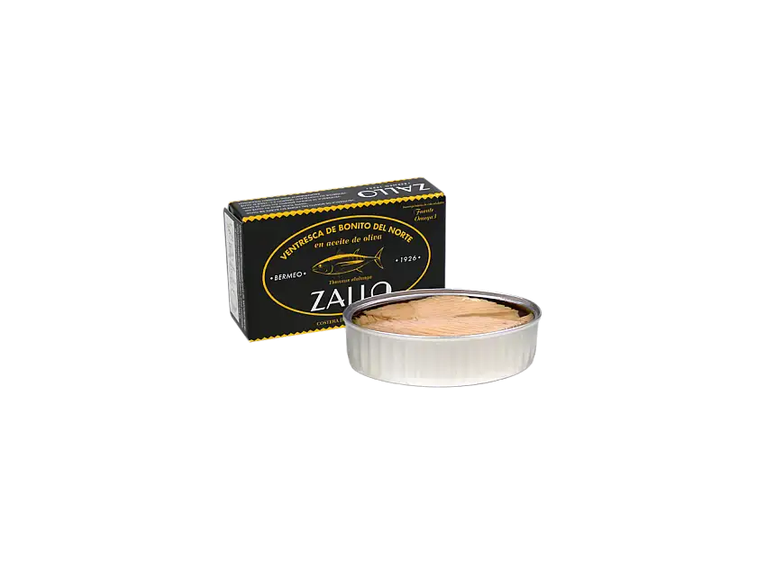 Ventresca De Bonito Del Norte En Aceite De Oliva Zallo 112gr.