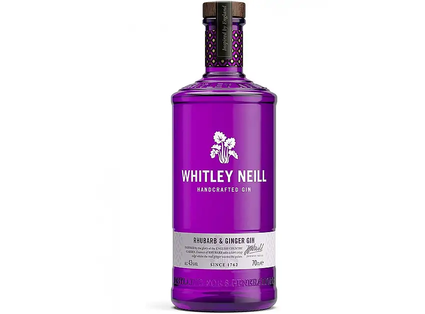 Whitley Neill Rhubarb & Ginger Gin 70cl.